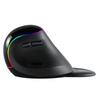 Vertical Mouse, Wireless, Ergonomic, 2.4Ghz USB Wireless Optical Gaming Mouse, Large, Large Size, High Sensitivity, Rechargeable, RGB Light, 7