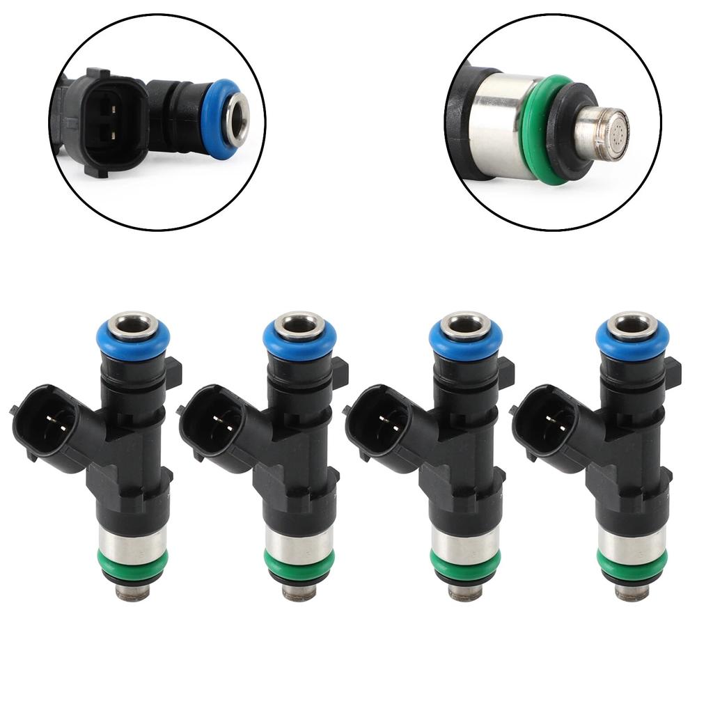 4PCS Fuel Injectors 465A066 Fit For Mitsubishi L200 03-17 Triton KA5T KB5T KG5W KJ4T