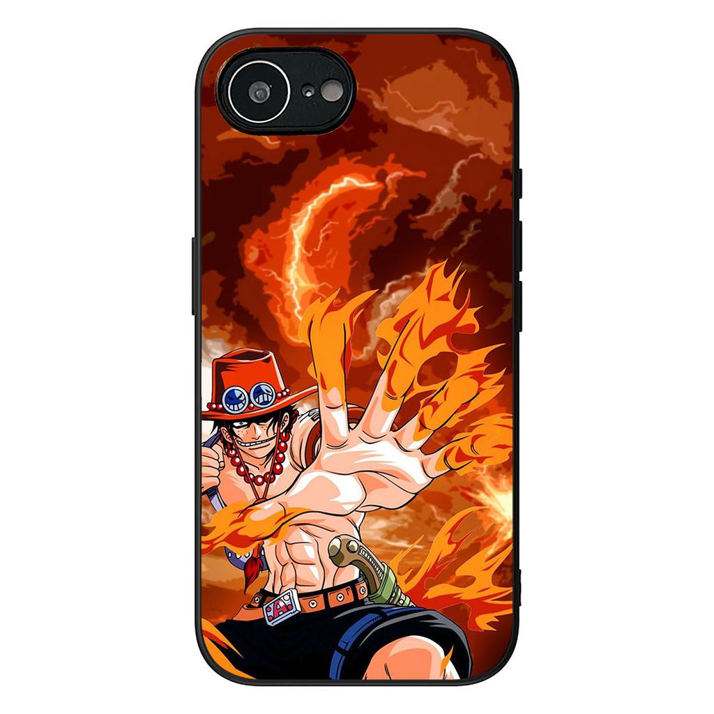 Portgas Ace One Piece Luffy Phone Cover for Motorola Moto E13 E20 E32 E22 E14 E15 G32 G60 G72 G7 G8 G82 G9 Plus Power Case