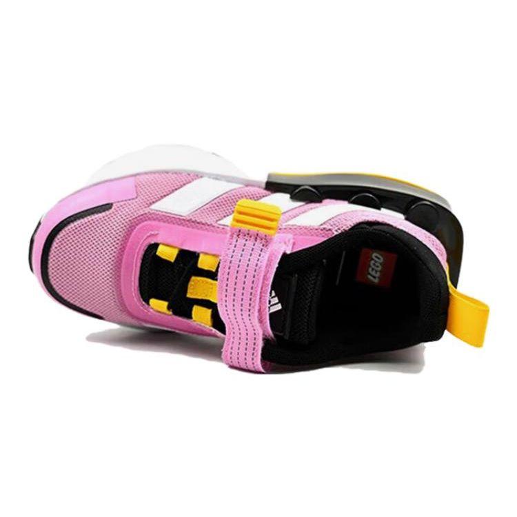 LEGO x adidas Tech Runner EL Кроссовки для малышей Bliss Orchid Фиолетовый Облачно-белый Основной черный HP5880