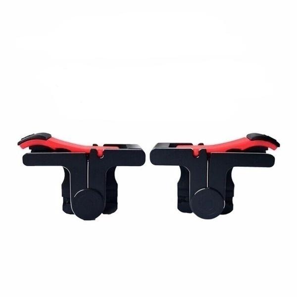 4 шт./компл., сенсорный экран, большой палец, рукав и левый и правый игровые триггеры для смартфонов, контроллер игрового шутера для PUBG Game Shooter