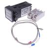 100-240Vac Pid Rex-C100 Temperature Controller Ssr-40A Thermocouple