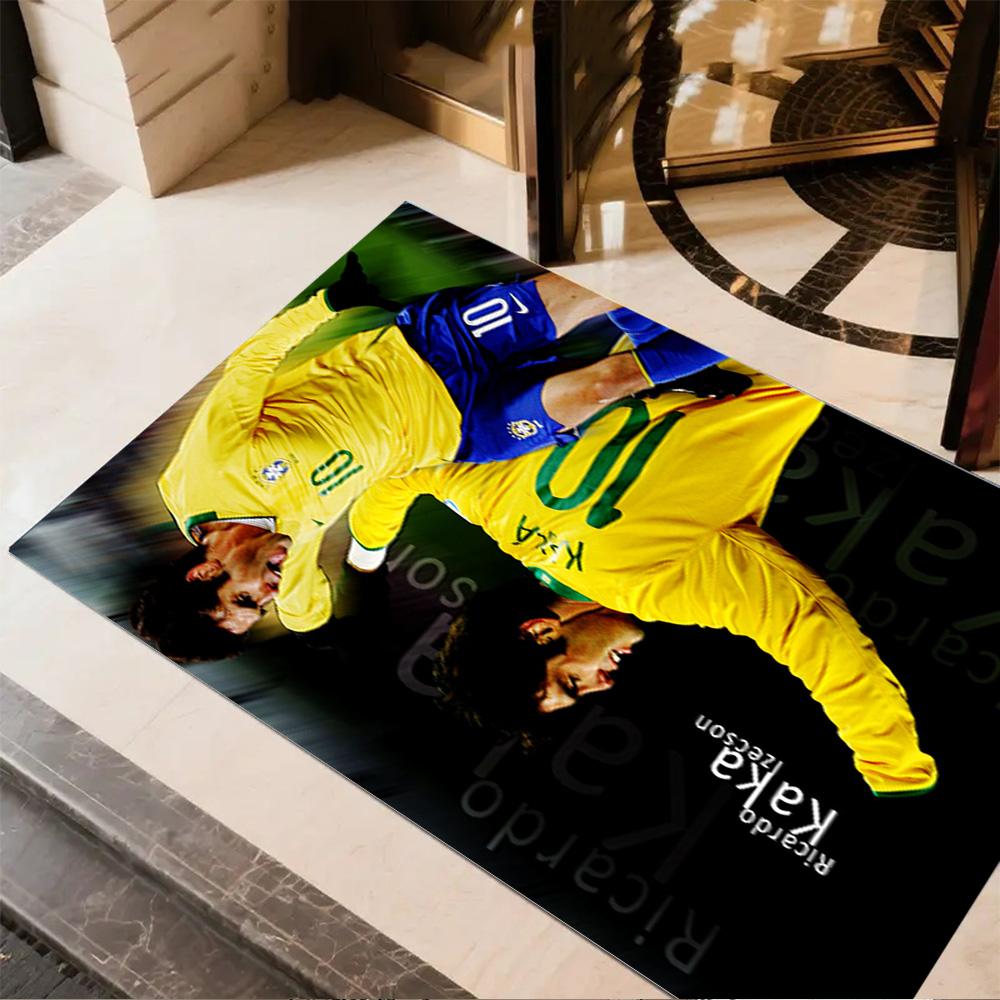 Football Legends Celebration Floor Mat Design for Playrooms Entryway Dormitory Study room Anti-slip Rug Office home decor