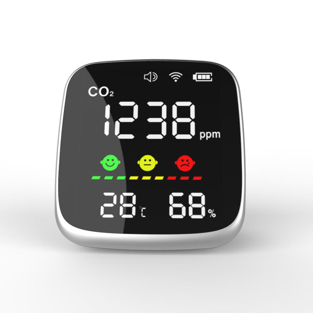 Advanced CO2 Sensor: Air Quality, Temperature & Humidity Meter (Foreign Trade Version)