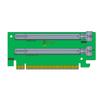 Riser-карта 10Gtek PCI-Express 16x, 2-слотовый R-образный адаптер-райзер под углом 270 градусов, карта для 2U-сервера E5 с двумя процессорами