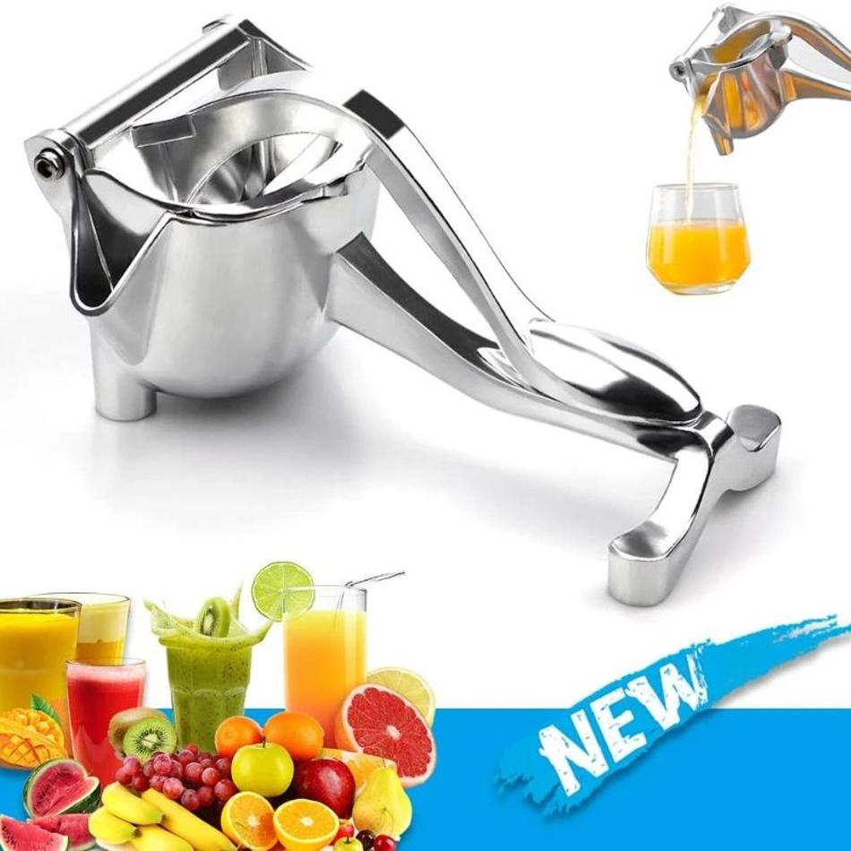 Portable Fruit Vegetable Manual Juice Squeezer Aluminum Alloy Hand Pressure Juicers Orange Lemon Juice Household Kitchen Tools