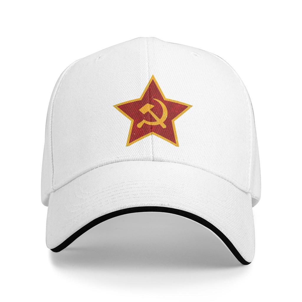 Summer Casual Baseball Cap Red Star USSR CCCP Russia Aviation Outdoor Sport Hip Hop Hats Unisex Unisex Breathable Classic Snapback