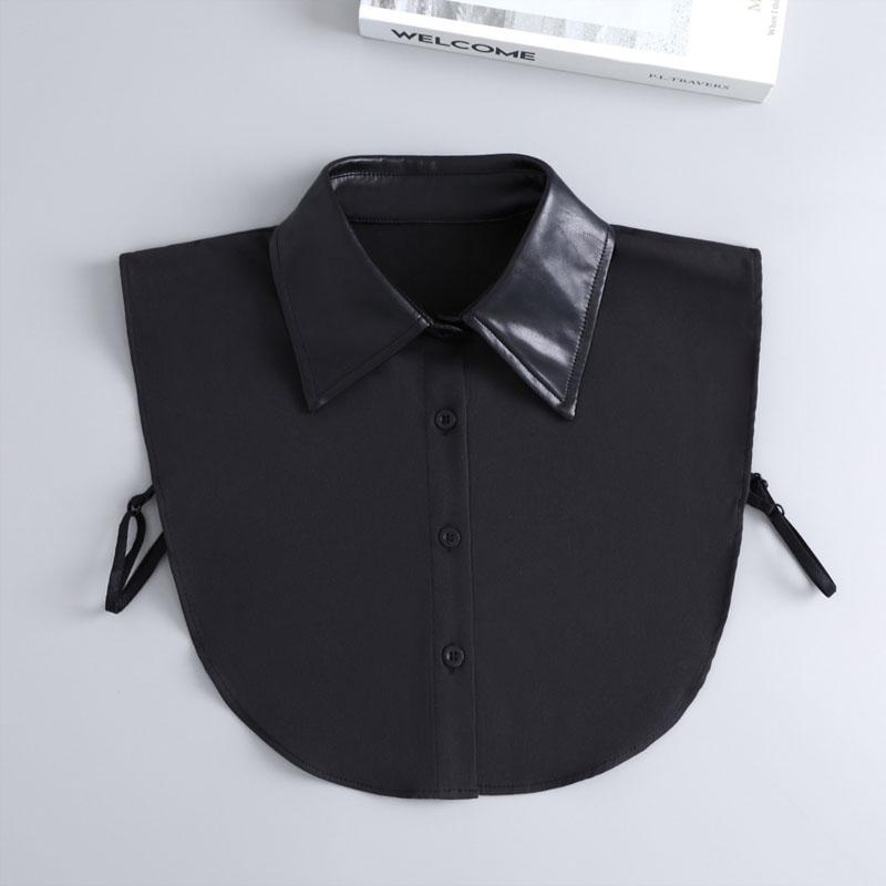 New Fake Victorian Stand Up Collar White Black Lace Collars Detachable For Women Blouse Lapel Shirt False Collar Woman