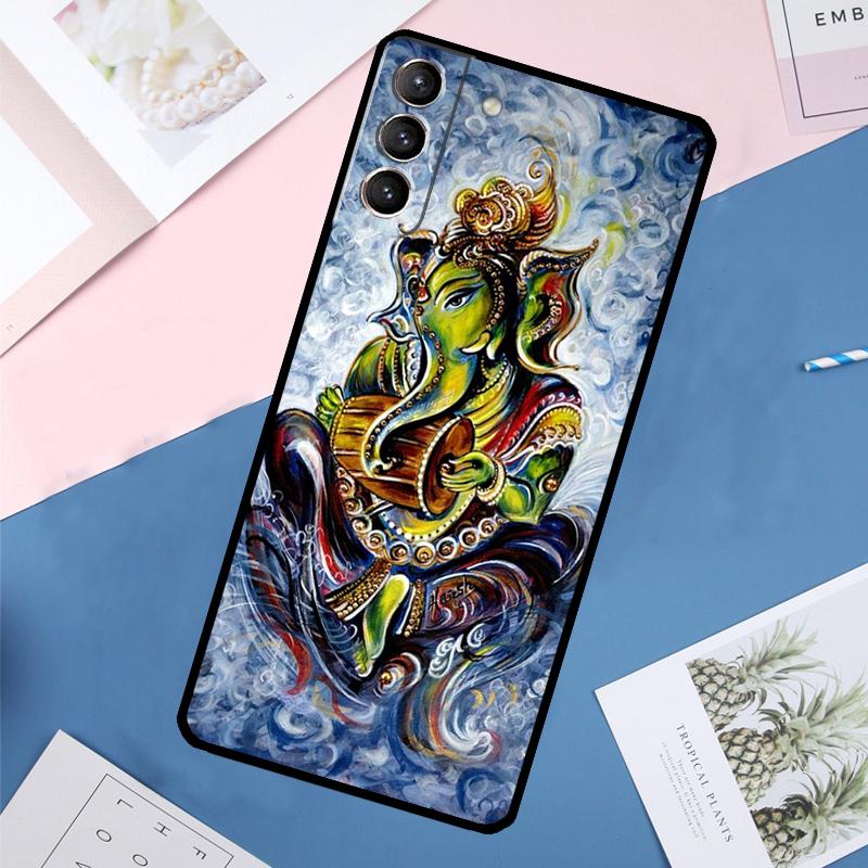 Чехол Гaneша для Samsung Galaxy S24 Ultra S21 S22 S23 S25 Ultra S9 S10 Plus S20 FE S25 FE Задняя крышка