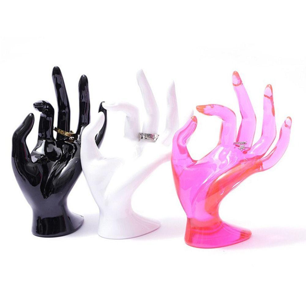 Model Art Jewelry Display Stand Plastic OK Hand Model Props Ring Display Ornaments  Jewelry Display
