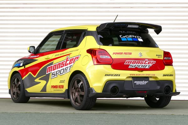 Аэродинамические дефлекторы окон MONSTER SPORT для Swift Sport (ZC33S), стриж (ZC13S, ZC83S), и Другие Транспортные Средства, Боковые и Дверные Козырьки (721500-7600M)