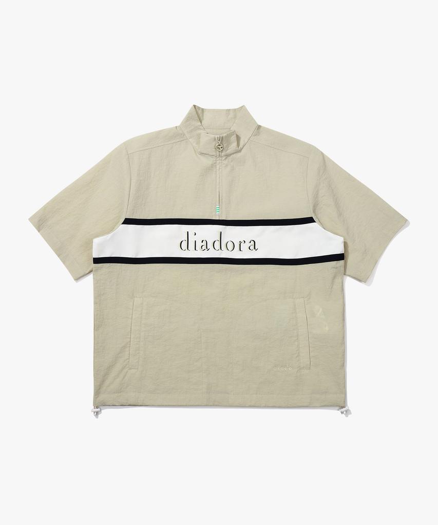Diadora Монтелло Бенто Анорак с коротким рукавом Бежевый