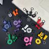 Barbell Sheet Dumbbell Keychain PVC Gym Feedback Gift Unique Bag Pendant  Fitness Enthusiast