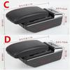 For Ford Focus mk1 Armrest Box For For Ford Focus mk1 Universal Car Armrest nterior Parts Center Storage box with USB LED light