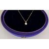 Used Necklace 18K Single Diamond with Adjuster