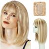 Синтетические короткие прямые волосы с 3 зажимами для наращивания волос для женщин, аксессуары для волос для ежедневного использования