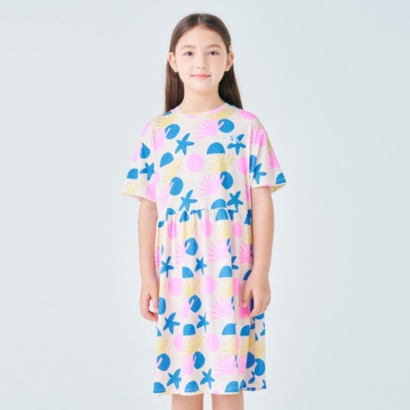 [fila Kids] Платье с узором для игр в воде Fk2opf2w02f Pye q0zFk2opf2w02fPye