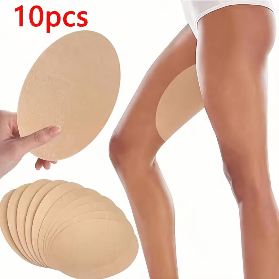 10pcs Invisible Seamless Thigh Anti Chafing Tape Double Sided Adhesive Pads Women Skin Protection Friction Prevention Disposable