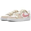 Nike Кроссовки Court Borough Wan Hua Nong, Милый Заяц, Низкие Скейтбордические Кроссовки Женские Бело-Желто-Розовые BQ5448-100(Команда113-)