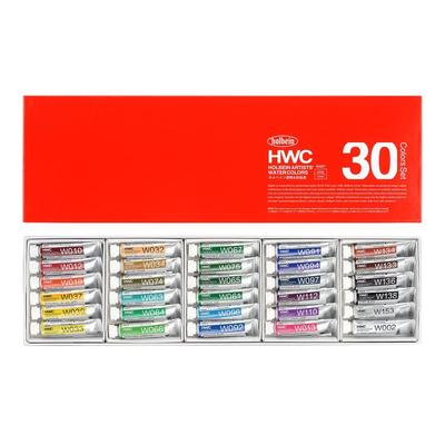 Прозрачные акварельные краски Holbein W407 5 мл Набор из 30 цветов 3407