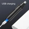 1шт электрический триммер для носа, бритва USB/аккумуляторная, водонепроницаемый триммер для бровей и волос на лице для мужчин и женщин