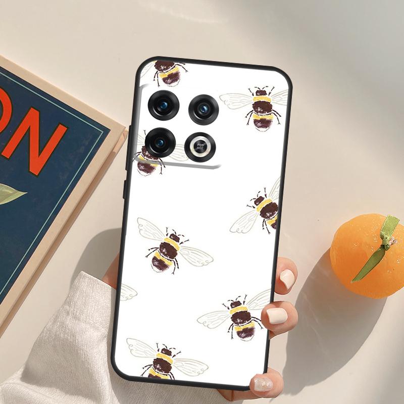 Bee Bumblebee Pattern Case For OnePlus 13R 12R 10R 13T 10T 11 12 13 15 OnePlus Nord 5 CE 2 3 4 Lite N20 N30 Cover