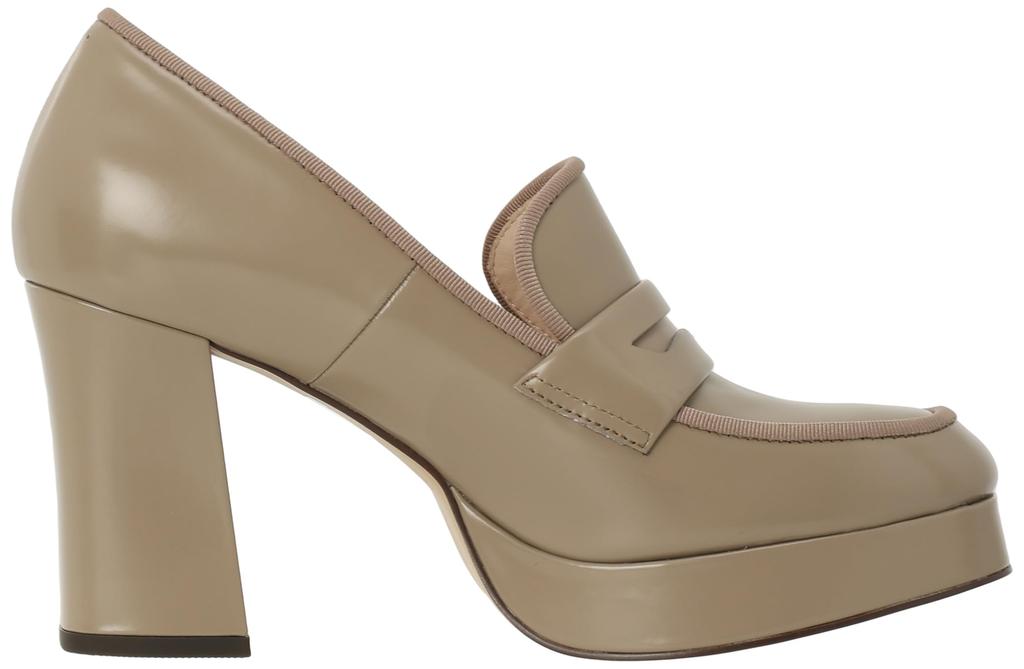 STUART Loafer Толстые туфли на каблуке Loafer 6521 BG Glass см E [JILL Shoe] Женские 24.0