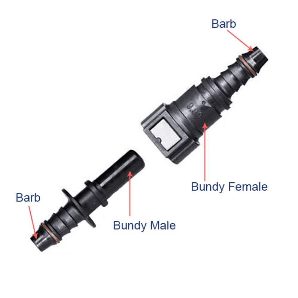 Car Fuel Line Hose Coupler Fuel Pressure Connector Fuel Line Hose Connector Quick Connector