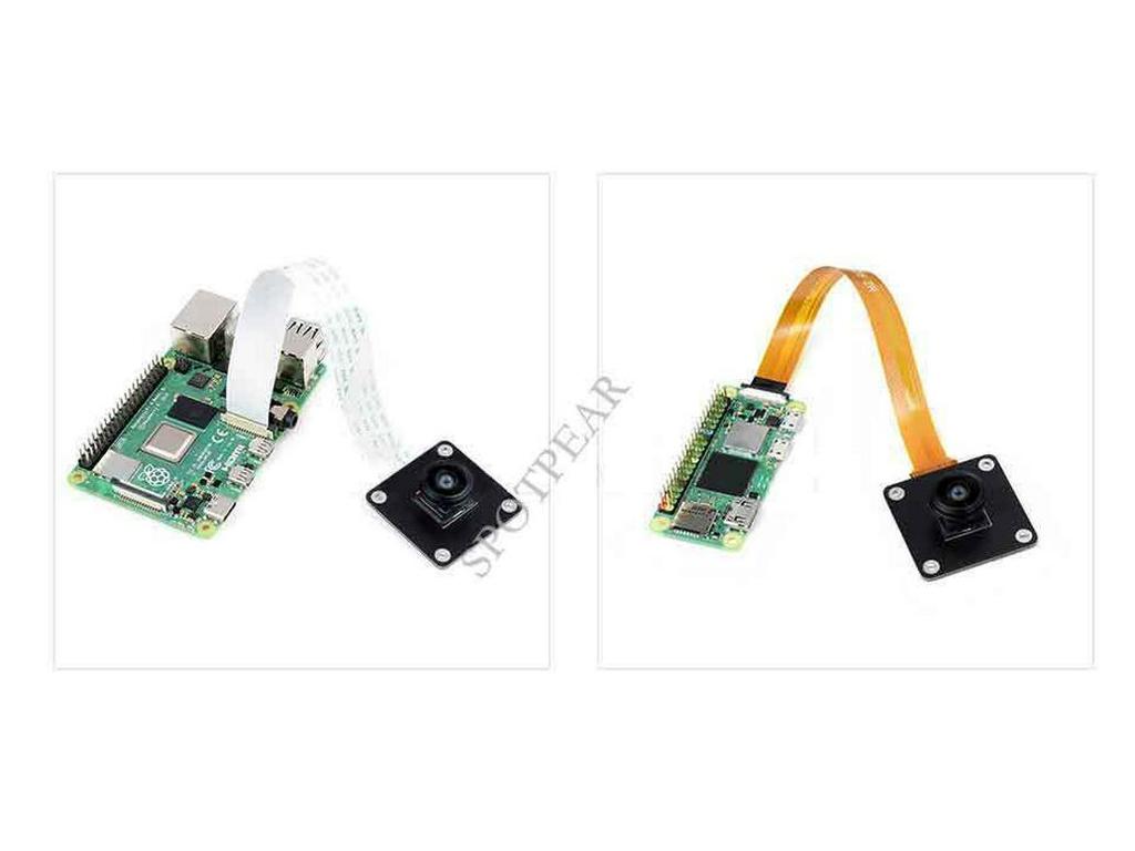 Raspberry Pi 12.3MP IMX378 190° HD Fisheye камера