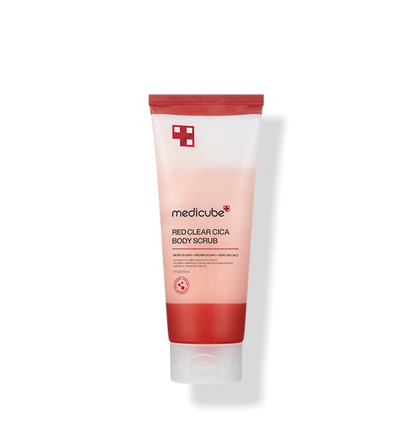 Medicube Red Clear Cica Body Scrub Korean Exfoliating Body Care for Smooth & Hydrated Skin