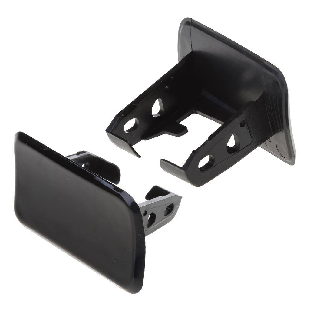 1 пара сменных крышек насадок омывателя фар для X3 E83 61673416176 61673416175 аксессуары для ремонта автомобилей черный