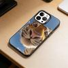 D-Забавные животные Чехол для телефона Для iPhone 17,16,15,14,13,12,11 Plus,Pro Max,XS,Красочный серебристый Чехол для телефона Funda Cover