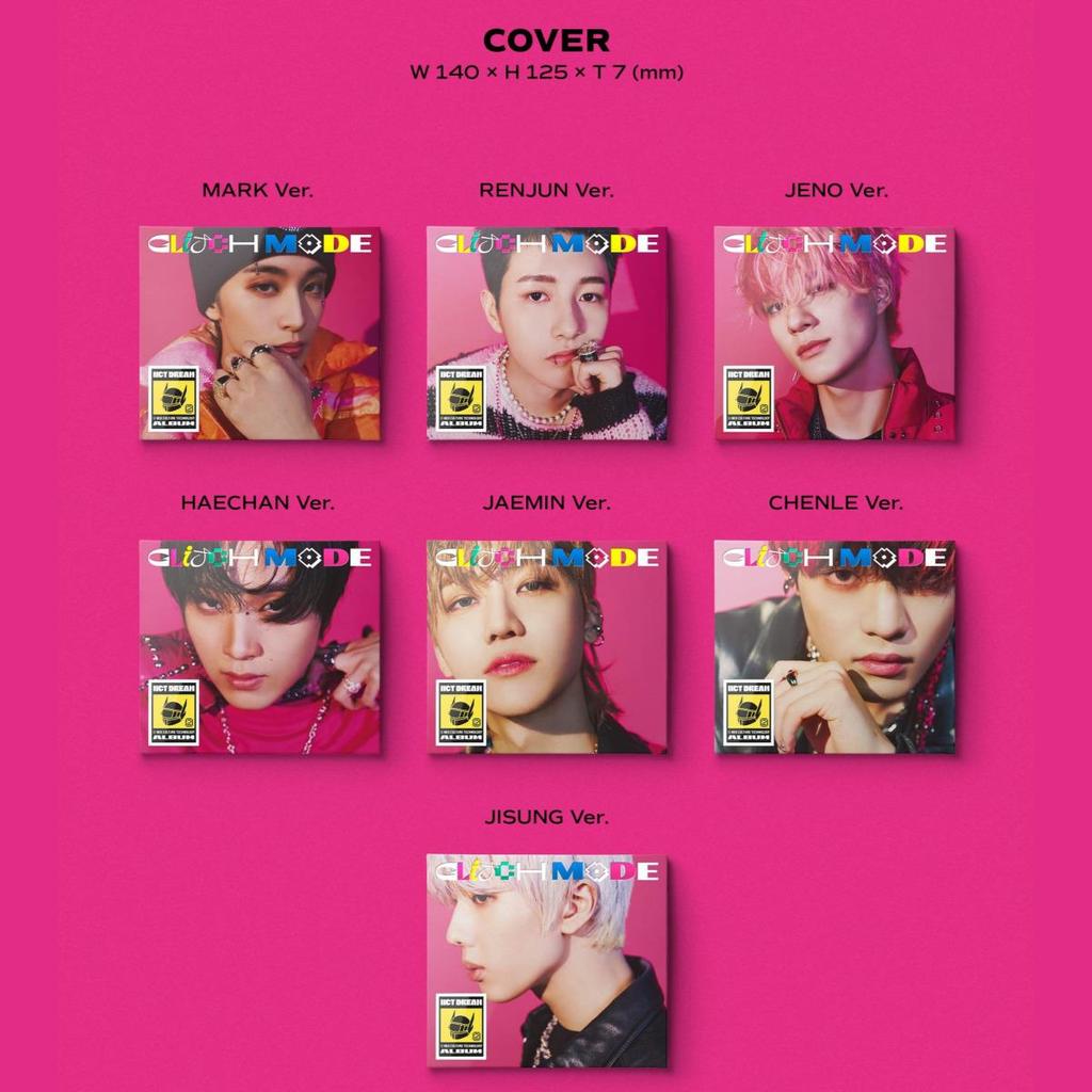 NCT DREAM Glitch Mode Диджипак Вер.