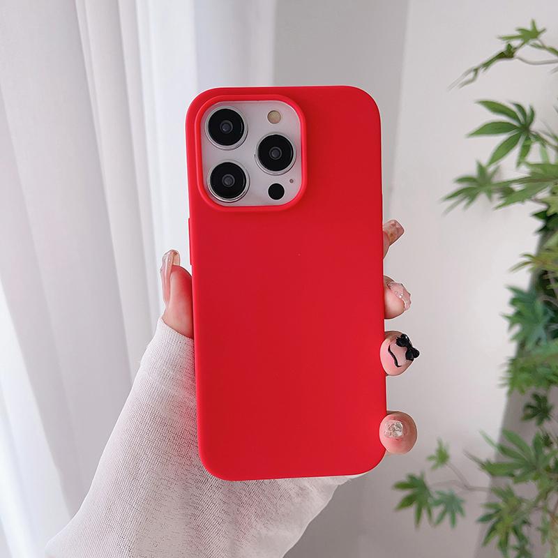 Мягкий силиконовый чехол цвета конфет для iPhone 16E 16 15 14 13 Pro Max Plus Mini, ультратонкий, противоударный чехол 16+ 15Pro