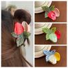 Sweet Strawberry Acetate Hair Clip Delicate Ponytail Shark Clip  Hair Accessories