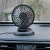 Car Fan 360° Adjustable 3 Head Air Fan Automotive Electric Fan Usb/12V/24V Fan 2 Speeds Car Silent Fan For Home Desk Office&Car
