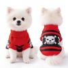 Cat clothes New Year's Christmas pet sweater Muppet British short cat cat anti-hair loss puppy dog winter clothing warm sweater