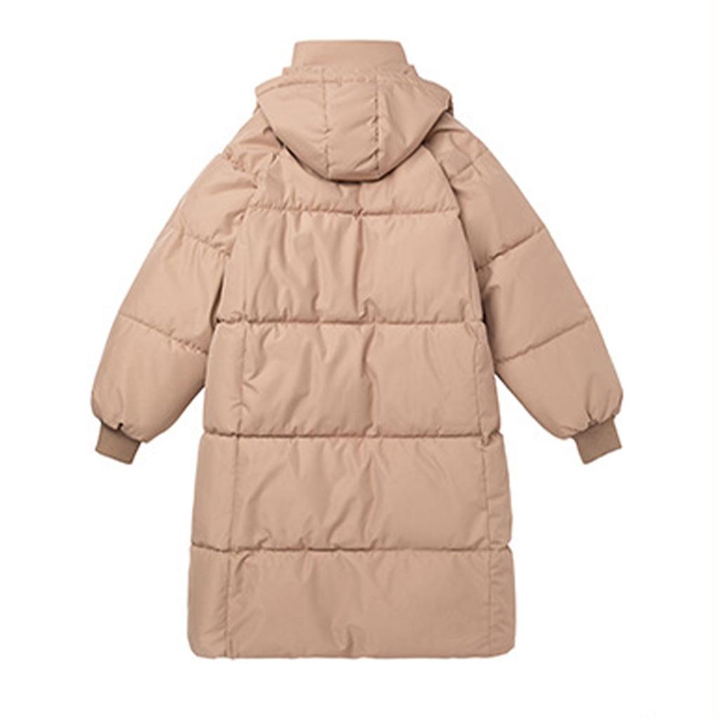 Women's Fashion Padded Jacket Loose Long Over The Knee Thickened Padded Jacket
