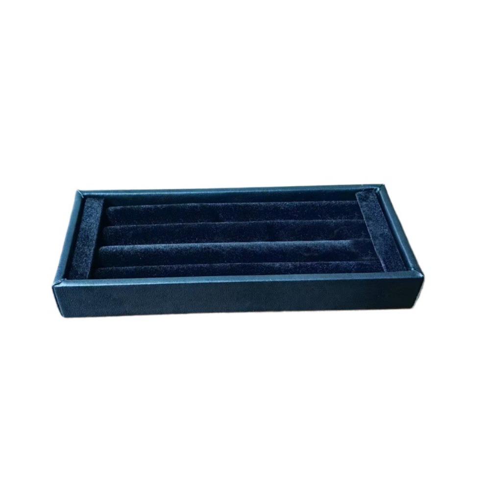 Mini Rings Earrings Organizer PU Velvet Jewelry Display Holder Jewelry Storage Pallet Nightstand