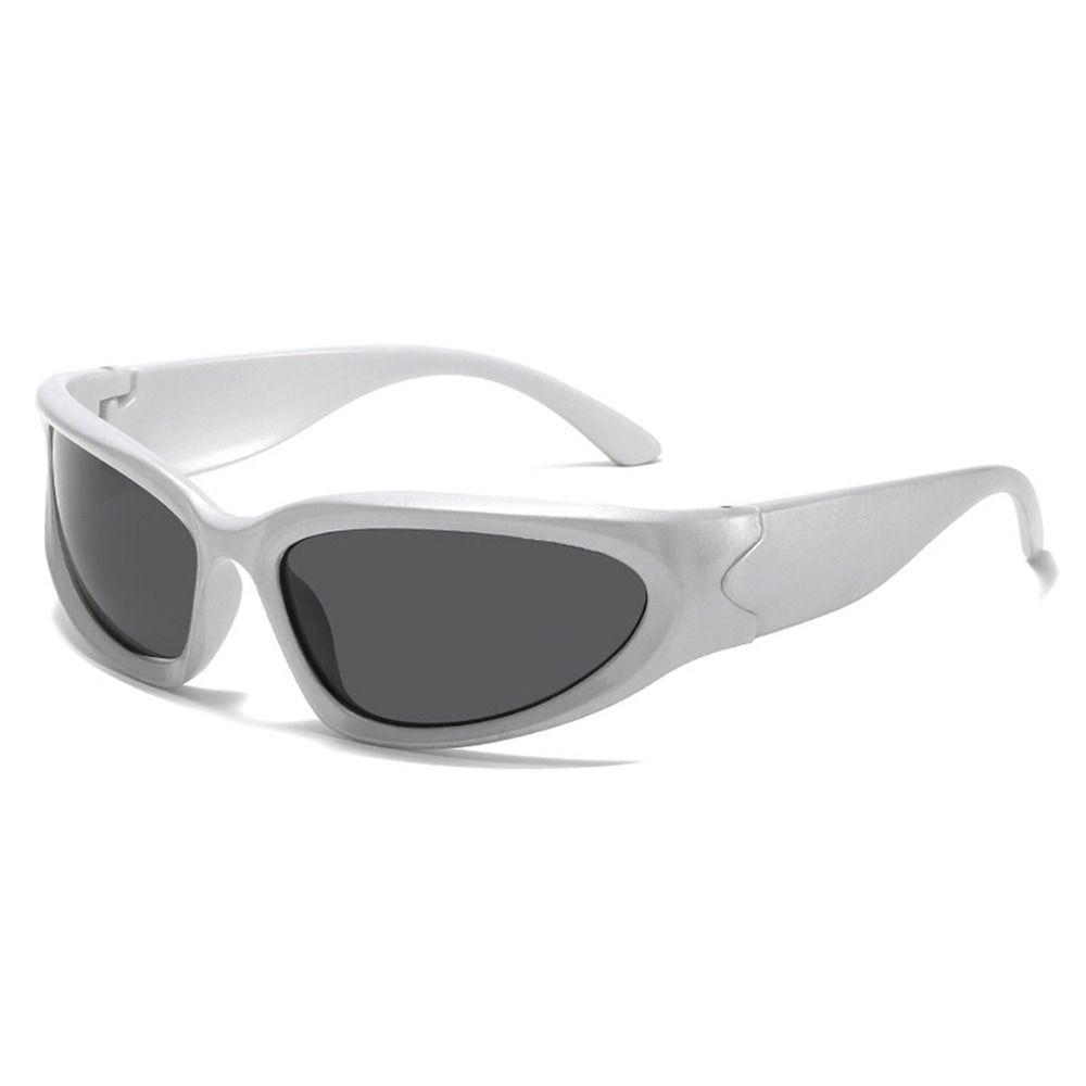 Outdoor Cycling Sunglasses Y2K Futuristic Sun Glasses Cool Sports Shades  for Women & Men