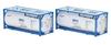 TOMYTEC TOMIX HO Gauge Private ISO20ft Tank Container Frame Type NRS 2 Pieces Railway Model Supplies HO-3143