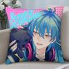 Наволочка D-Dramatical Murder 3D-печать Полиэфирное волокно 45*45 см Домашняя диванная декоративная наволочка для подушки Подарок на фестиваль