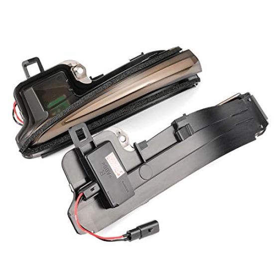 Compatible with Toyota 30 Series and RAV4 door mirrors with sequential turn signals in suitable for both early and late Custom side mirror turn