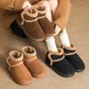Thick-soled Snow Boots Women's New Winter Non-slip Velvet Thickened Warm Casual Short Boots Cotton Shoes Women's Outer Wear