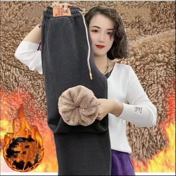 Супер толстые женские зимние плюшевые утолщенные теплые брюки свободные леггинсы повседневные спортивные брюки спортивные штаны женские джоггеры женские