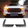 2PCS  LED Daytime Running Light Fog Turn Signal Light For Honda CR-V 2023 2024