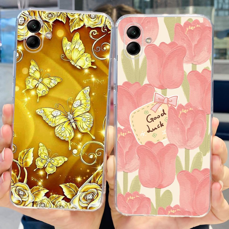 For Samsung Galaxy A04 Case A04e Cute Fashion Back Cover Soft Silicone Case For Samsung A 04 Galaxy A04e A04 Fundas Coque