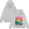 Jul Rapper Print Unisex Hoodie, Vintage Fashion Long Sleeve Oversized Pullover Sweatshirt, Winter Streetwear