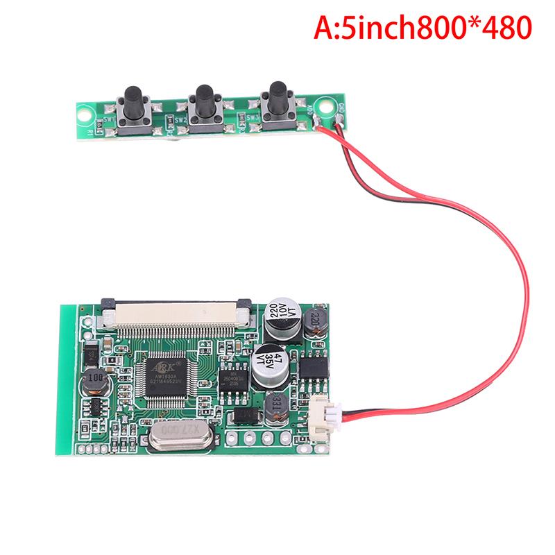4.3/5Inch Lcd Display Driver Board Module Kit Monitor For Car Av Digital Photo Frame Multi-Function