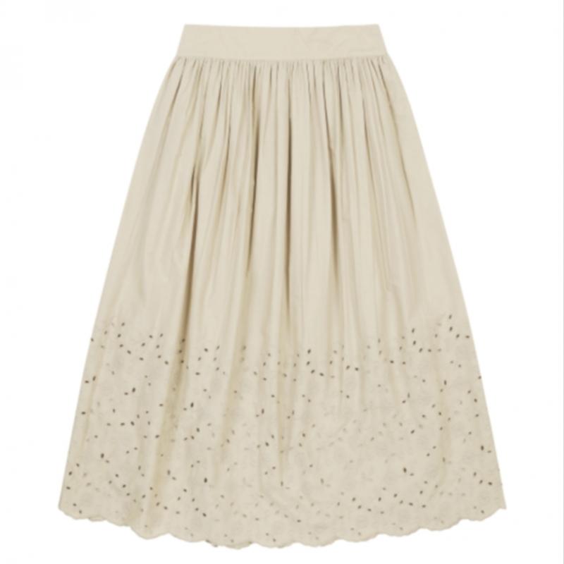 Benetton Юбка с перфорацией и вышивкой 3s 46azd001j